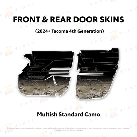 2024+ Tacoma Door Skins - Xtrusion Overland