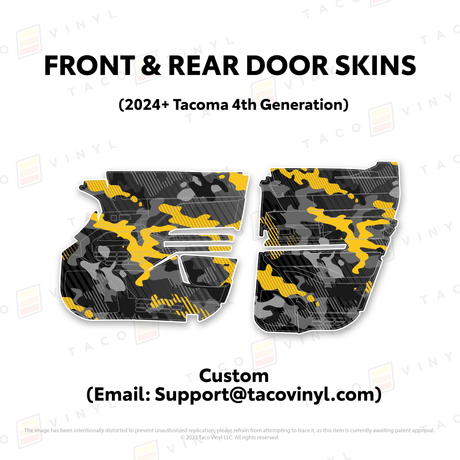 2024+ Tacoma Door Skins - Xtrusion Overland