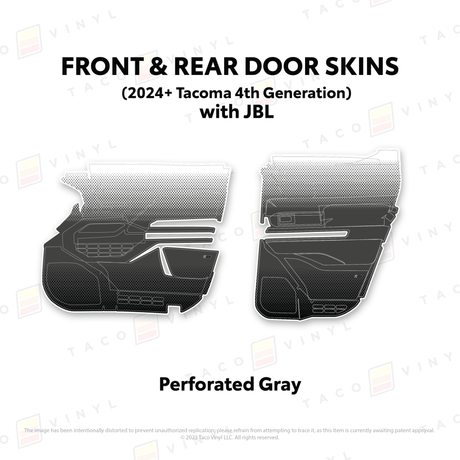 2024+ Tacoma Door Skins - Xtrusion Overland