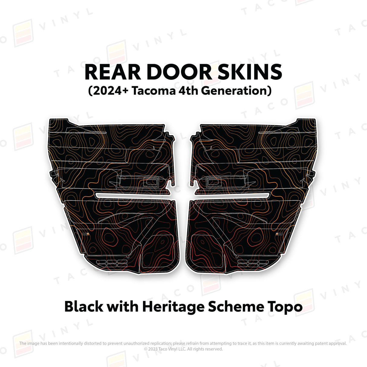 2024+ Tacoma Door Skins - Xtrusion Overland