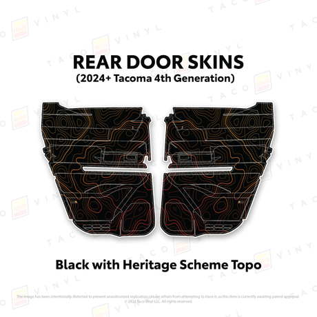 2024+ Tacoma Door Skins - Xtrusion Overland