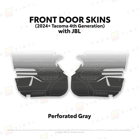 2024+ Tacoma Door Skins - Xtrusion Overland