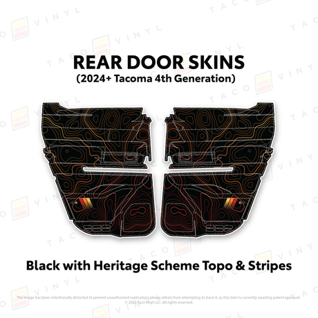 2024+ Tacoma Door Skins - Xtrusion Overland