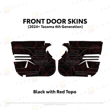 2024+ Tacoma Door Skins - Xtrusion Overland