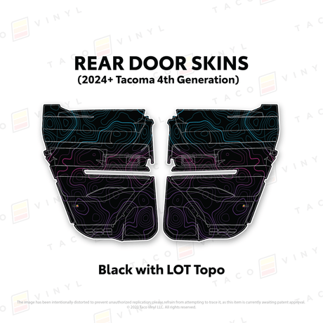 2024+ Tacoma Door Skins - Xtrusion Overland