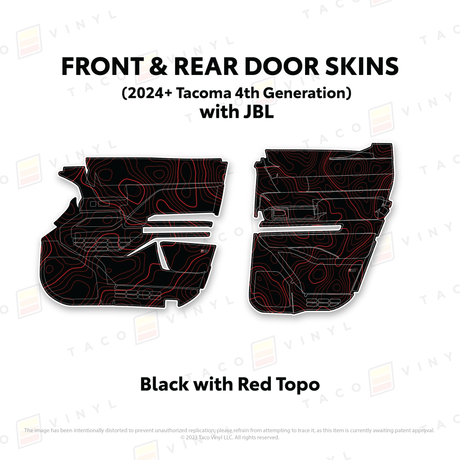 2024+ Tacoma Door Skins - Xtrusion Overland