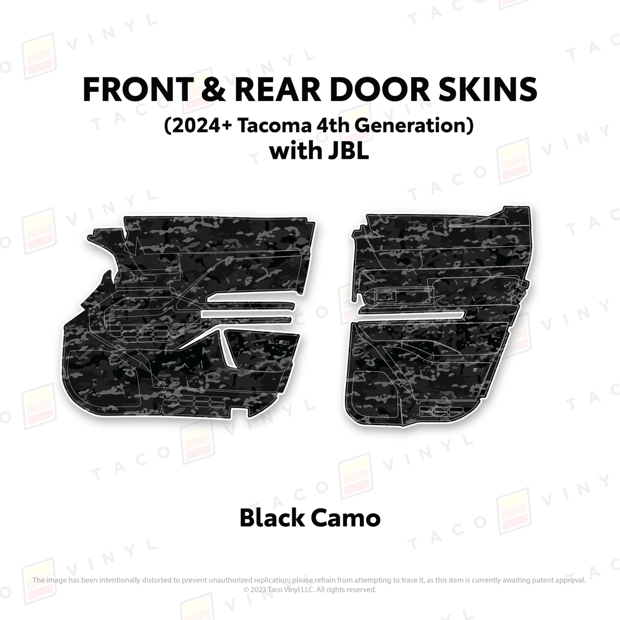 2024+ Tacoma Door Skins - Xtrusion Overland