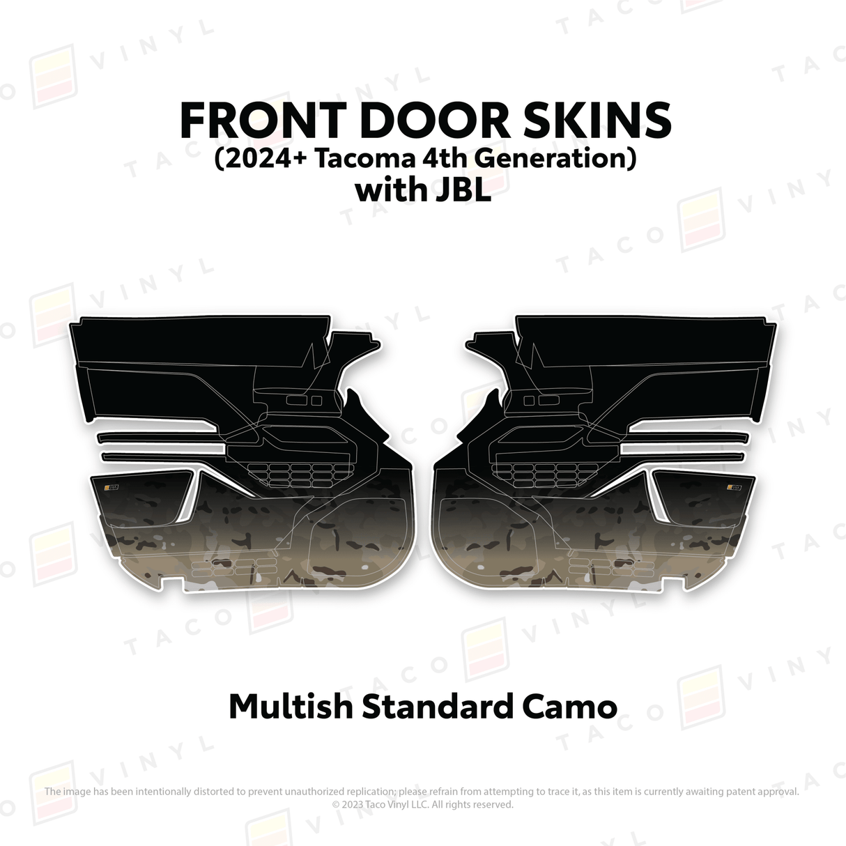 2024+ Tacoma Door Skins - Xtrusion Overland