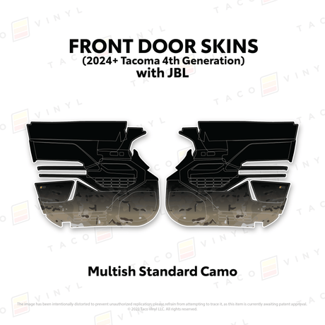 2024+ Tacoma Door Skins - Xtrusion Overland