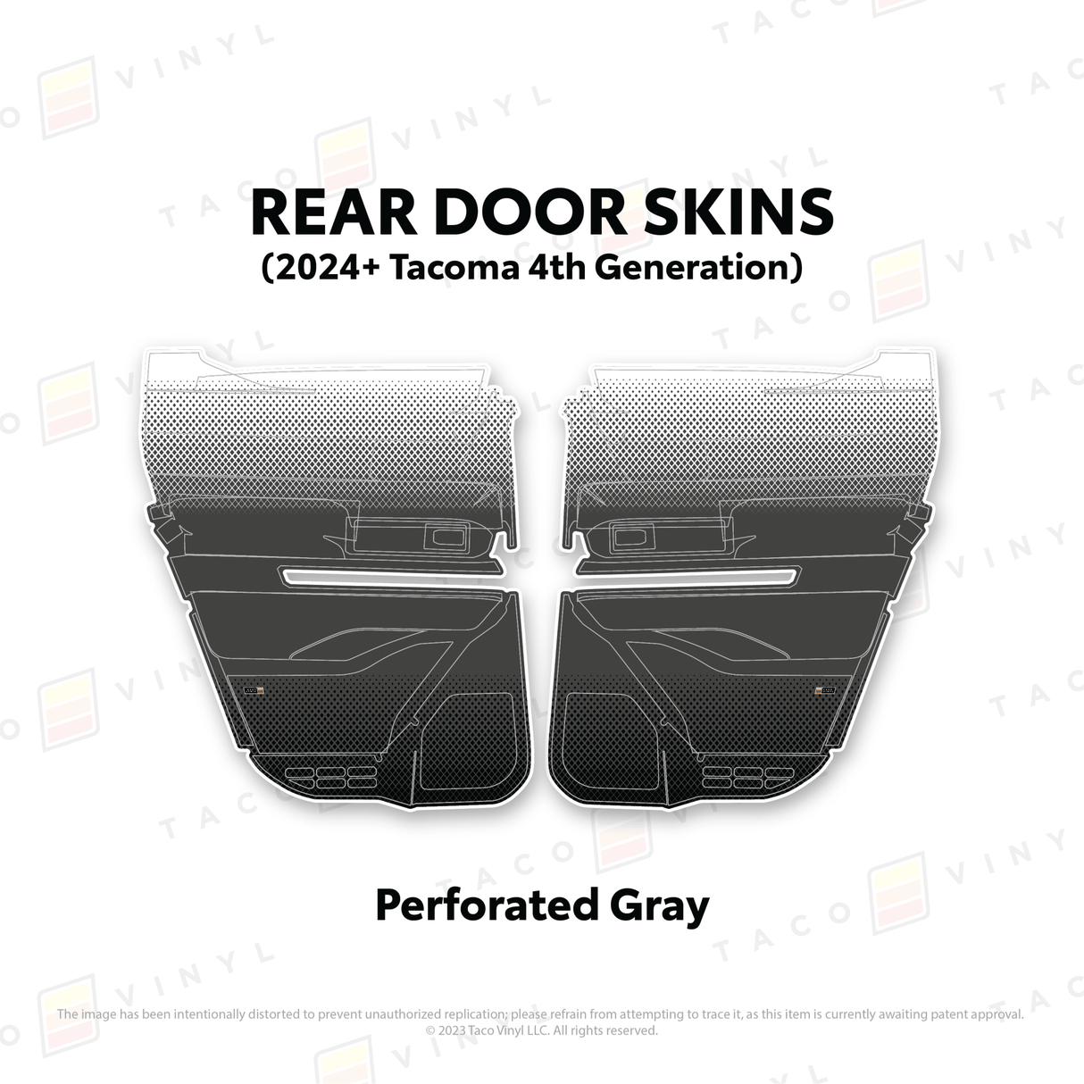 2024+ Tacoma Door Skins - Xtrusion Overland