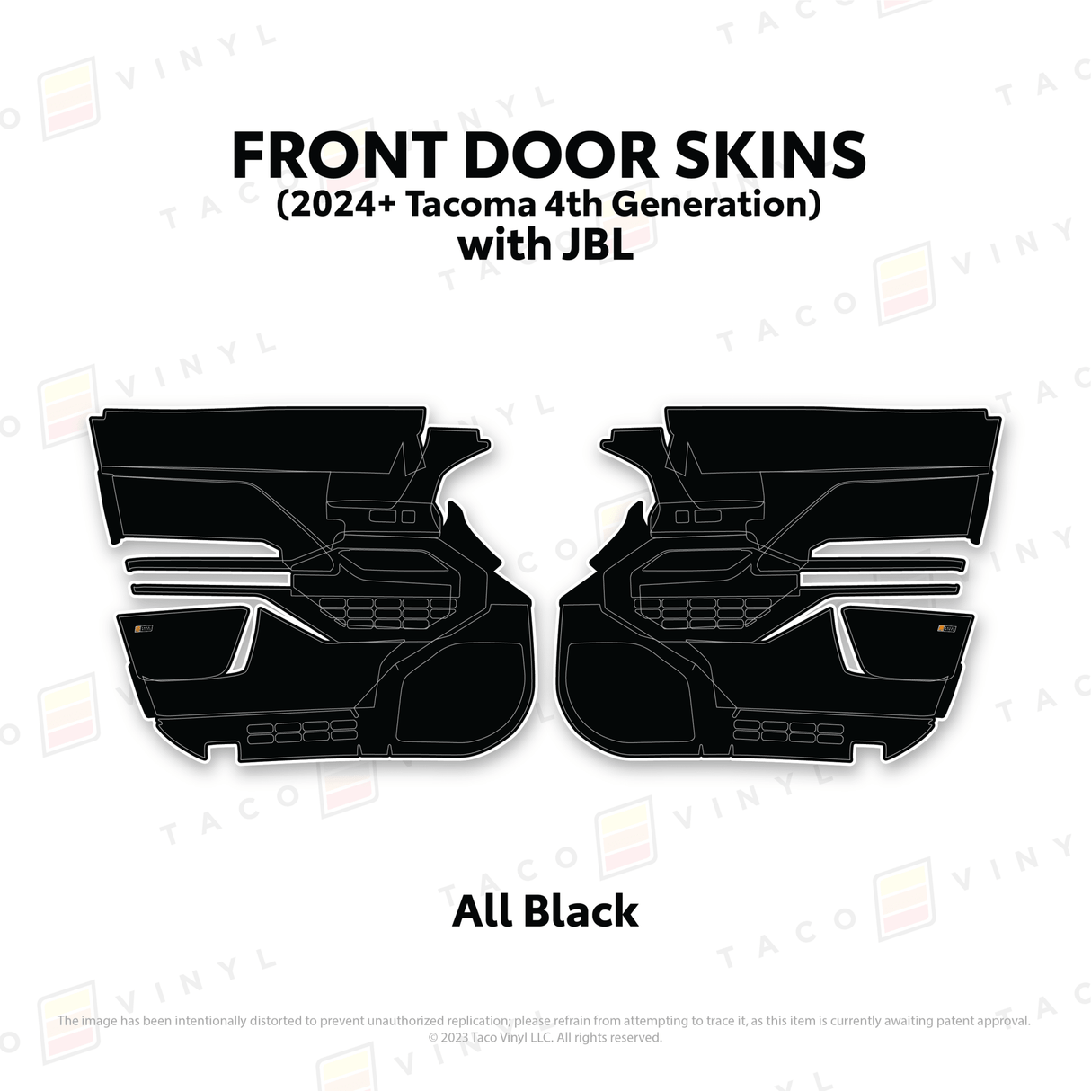 2024+ Tacoma Door Skins - Xtrusion Overland