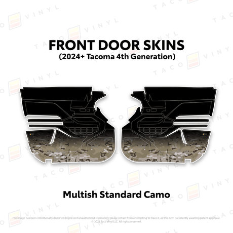 2024+ Tacoma Door Skins - Xtrusion Overland
