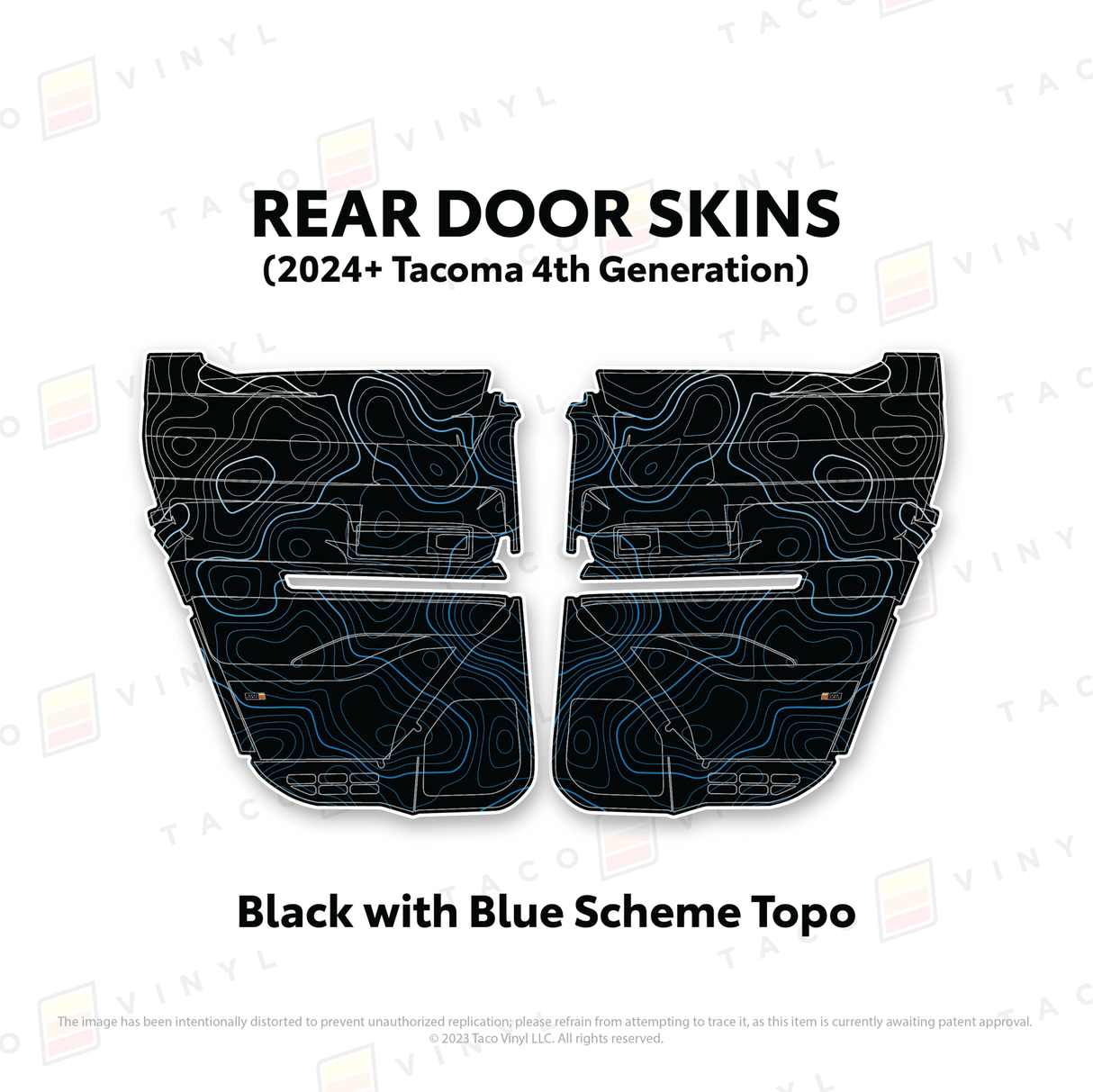 2024+ Tacoma Door Skins - Xtrusion Overland
