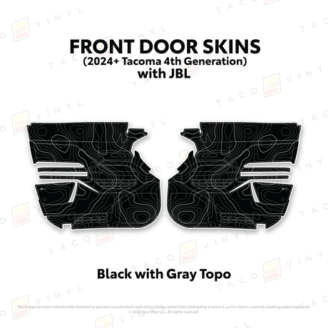 2024+ Tacoma Door Skins - Xtrusion Overland