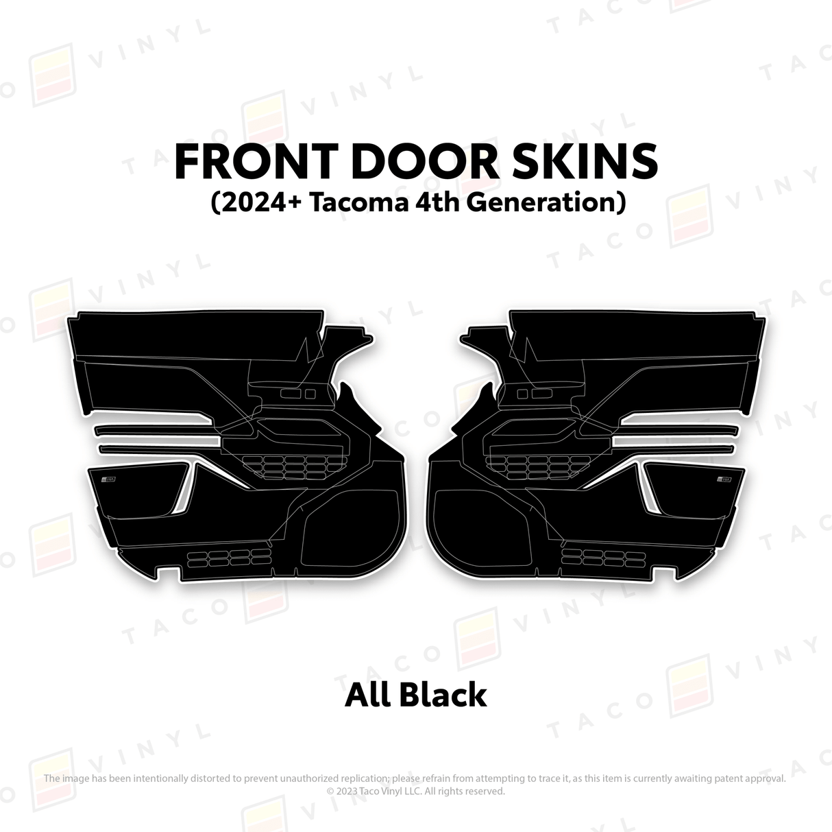 2024+ Tacoma Door Skins - Xtrusion Overland