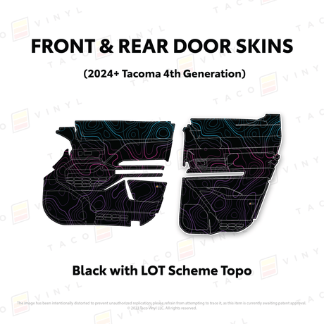 2024+ Tacoma Door Skins - Xtrusion Overland