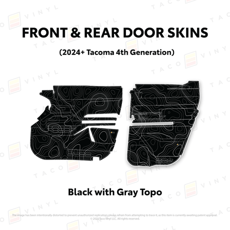 2024+ Tacoma Door Skins - Xtrusion Overland