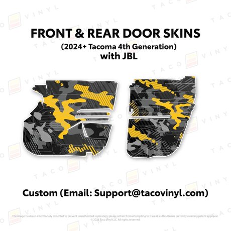 2024+ Tacoma Door Skins - Xtrusion Overland