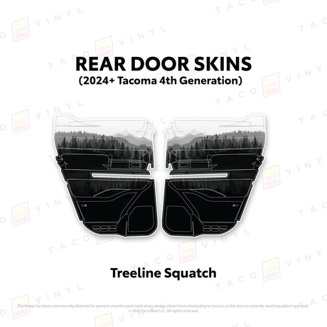 2024+ Tacoma Door Skins - Xtrusion Overland