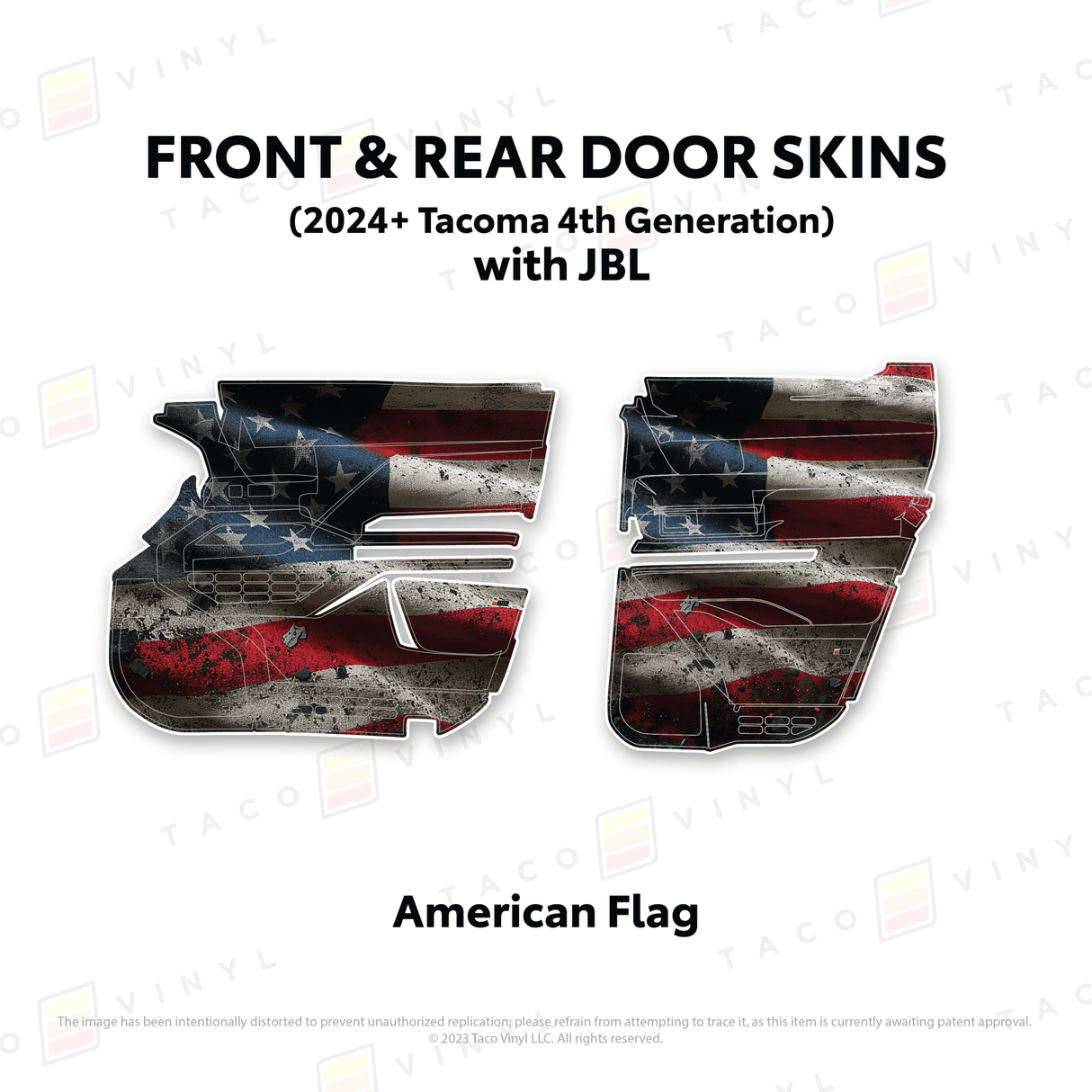 2024+ Tacoma Door Skins - Xtrusion Overland