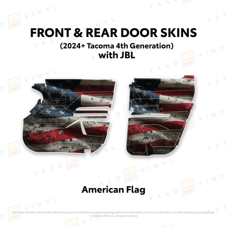 2024+ Tacoma Door Skins - Xtrusion Overland