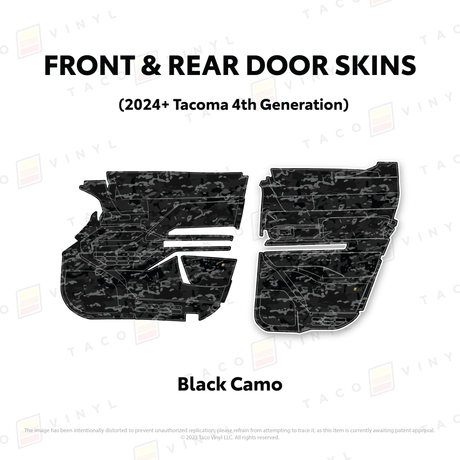 2024+ Tacoma Door Skins - Xtrusion Overland