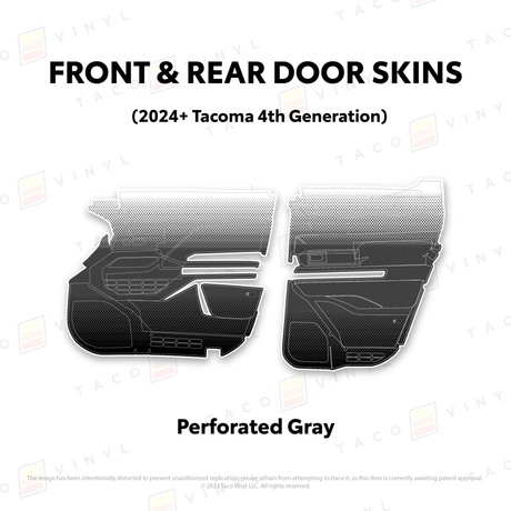 2024+ Tacoma Door Skins - Xtrusion Overland