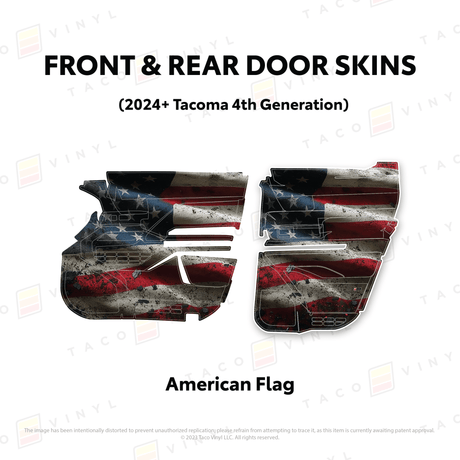 2024+ Tacoma Door Skins - Xtrusion Overland