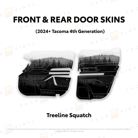 2024+ Tacoma Door Skins - Xtrusion Overland