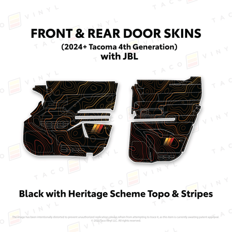 2024+ Tacoma Door Skins - Xtrusion Overland