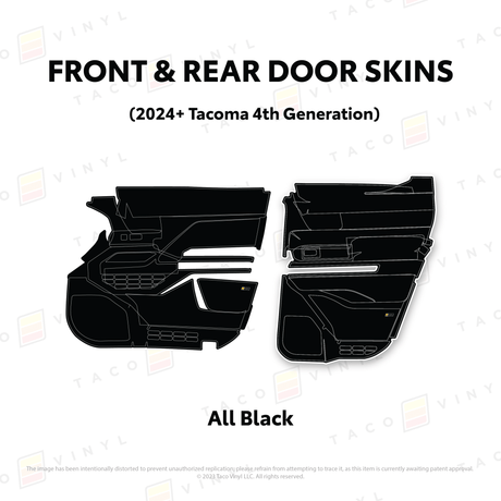 2024+ Tacoma Door Skins - Xtrusion Overland