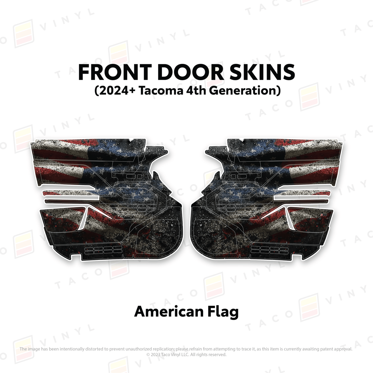 2024+ Tacoma Door Skins - Xtrusion Overland