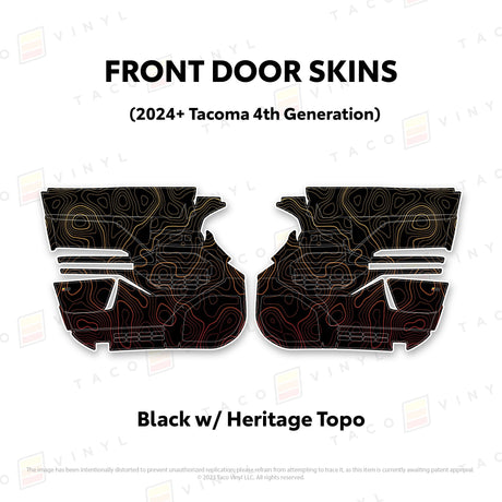 2024+ Tacoma Door Skins - Xtrusion Overland