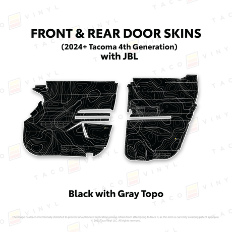 2024+ Tacoma Door Skins - Xtrusion Overland