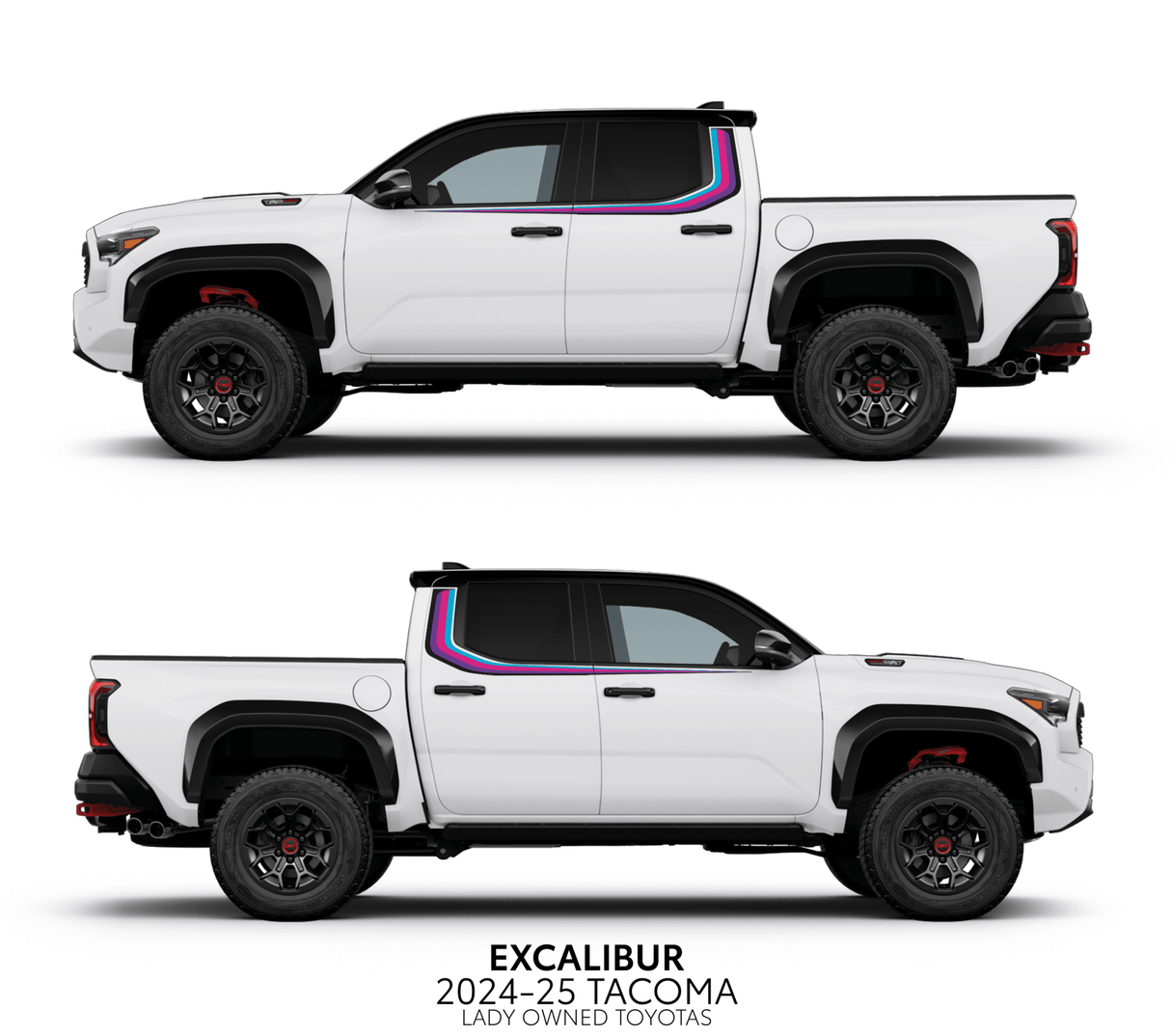 2024+ Tacoma Excalibur Decal Kit - Xtrusion Overland