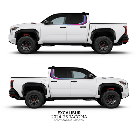 2024+ Tacoma Excalibur Decal Kit - Xtrusion Overland