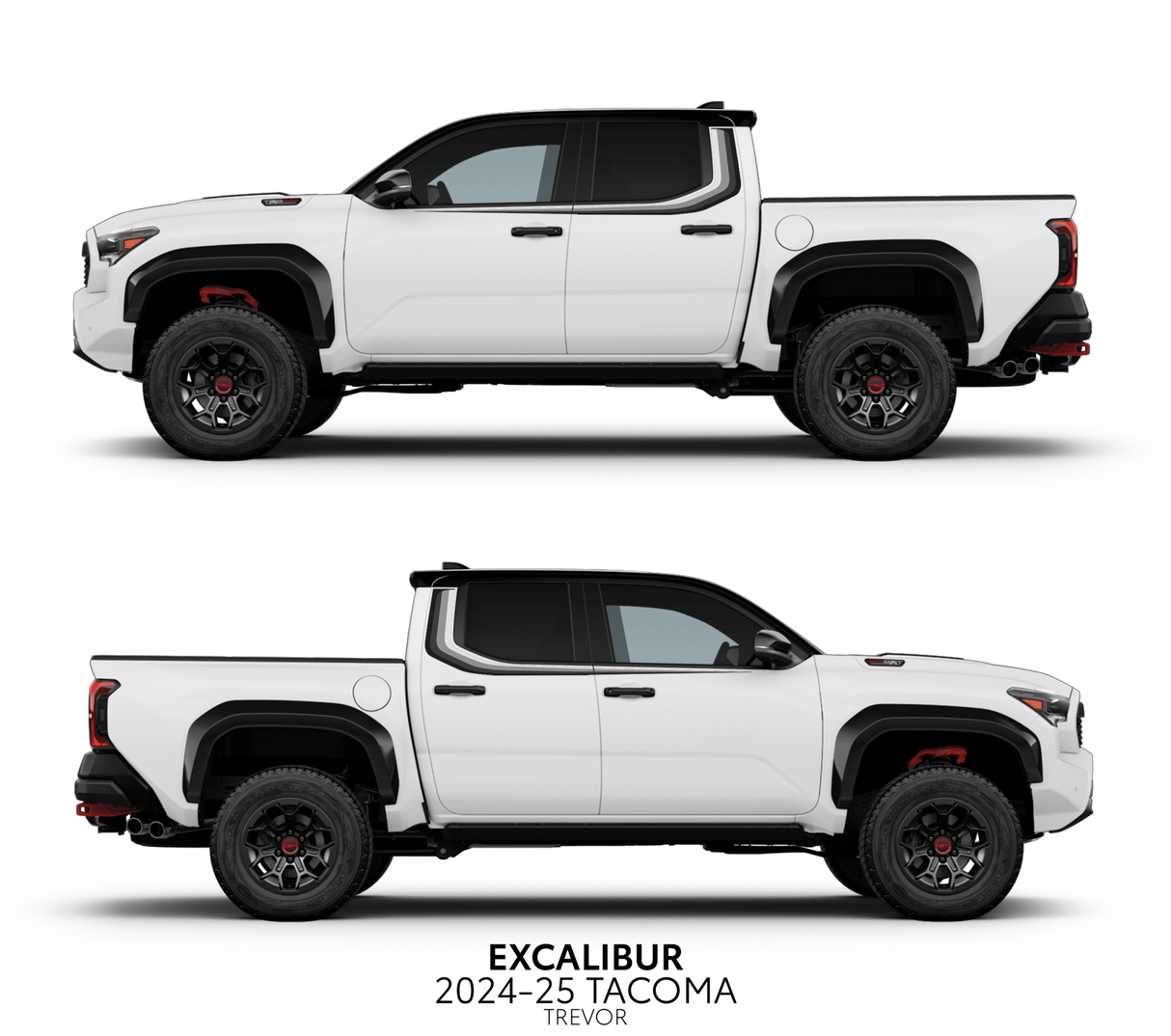 2024+ Tacoma Excalibur Decal Kit - Xtrusion Overland