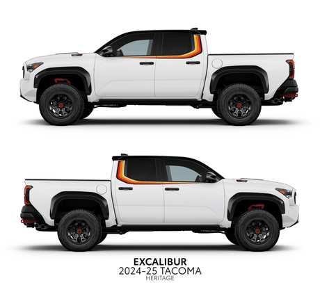 2024+ Tacoma Excalibur Decal Kit - Xtrusion Overland