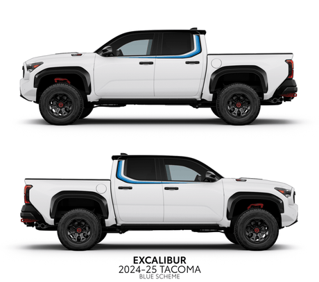 2024+ Tacoma Excalibur Decal Kit - Xtrusion Overland