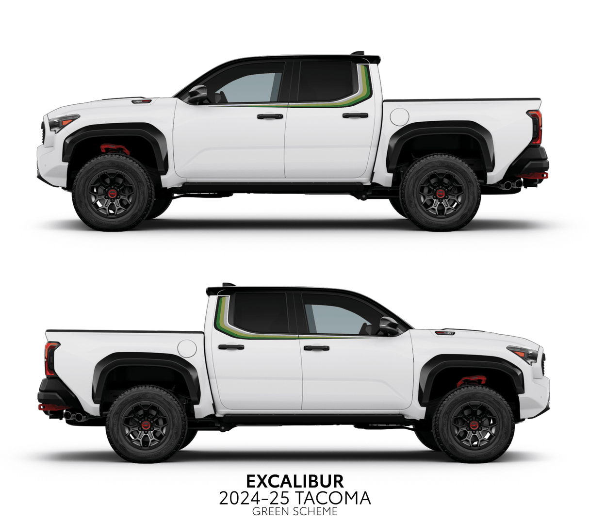 2024+ Tacoma Excalibur Decal Kit - Xtrusion Overland