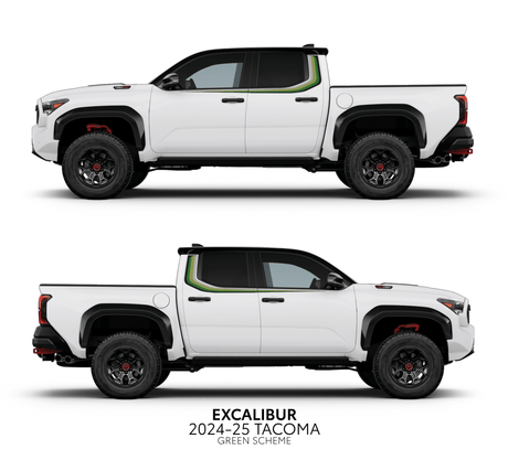 2024+ Tacoma Excalibur Decal Kit - Xtrusion Overland