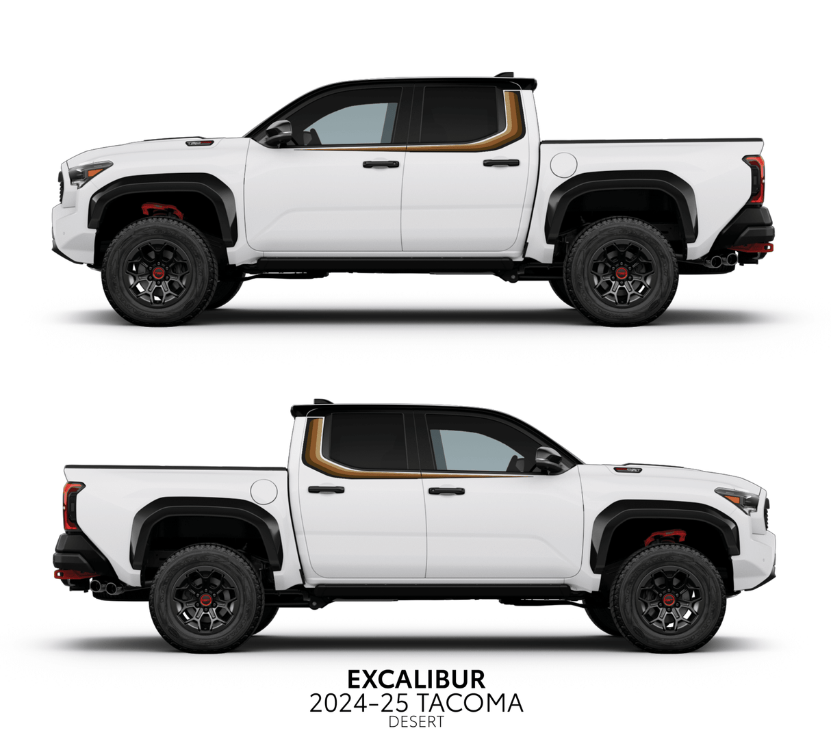 2024+ Tacoma Excalibur Decal Kit - Xtrusion Overland
