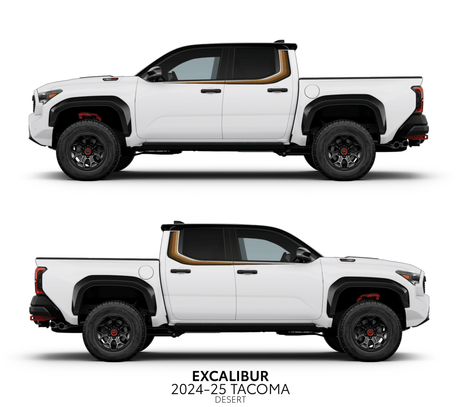 2024+ Tacoma Excalibur Decal Kit - Xtrusion Overland