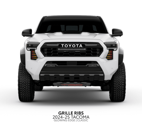 2024+ Tacoma Glowing Edge Grille Rib Decal - Xtrusion Overland