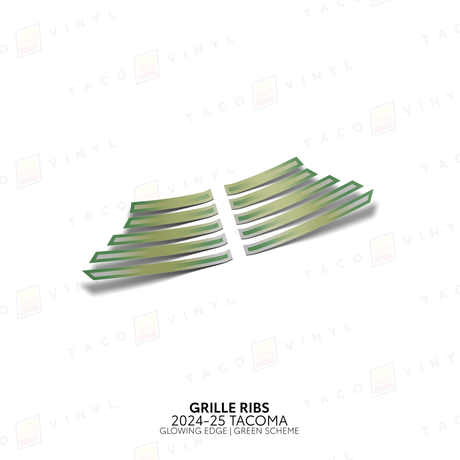 2024+ Tacoma Glowing Edge Grille Rib Decal - Xtrusion Overland