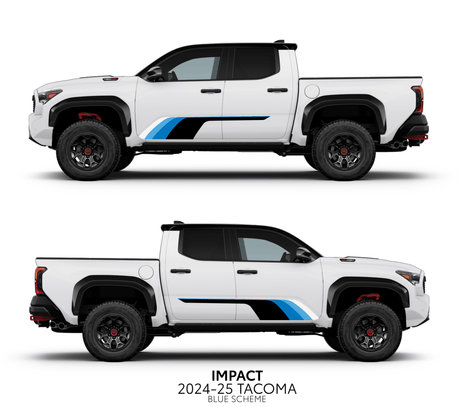 2024+ Tacoma Impact Rocker Panel Decal Kit - Xtrusion Overland