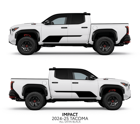 2024+ Tacoma Impact Rocker Panel Decal Kit - Xtrusion Overland