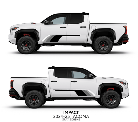 2024+ Tacoma Impact Rocker Panel Decal Kit - Xtrusion Overland