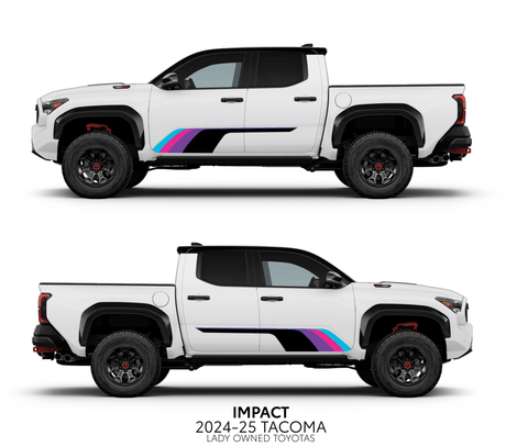 2024+ Tacoma Impact Rocker Panel Decal Kit - Xtrusion Overland