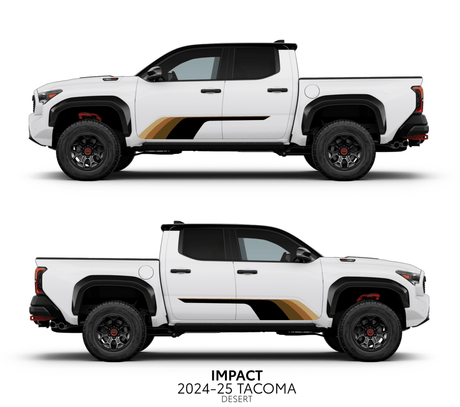 2024+ Tacoma Impact Rocker Panel Decal Kit - Xtrusion Overland